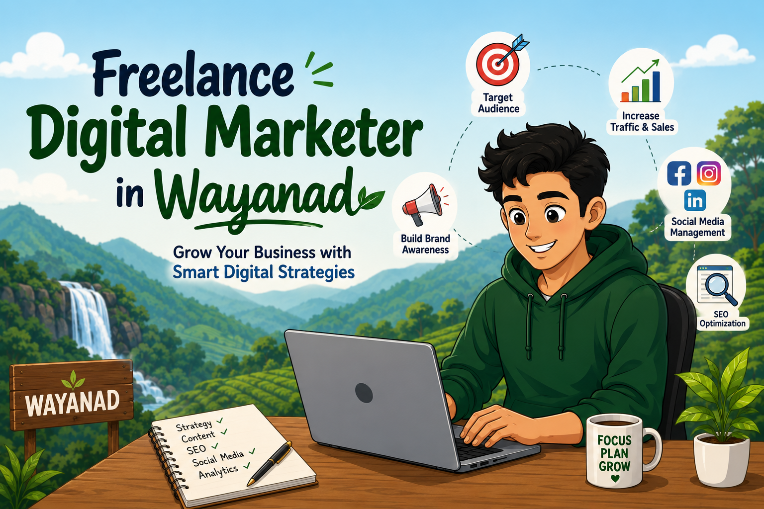 Freelance Digital Marketer in Wayanad: Grow Your Business with Smart Digital Strategies